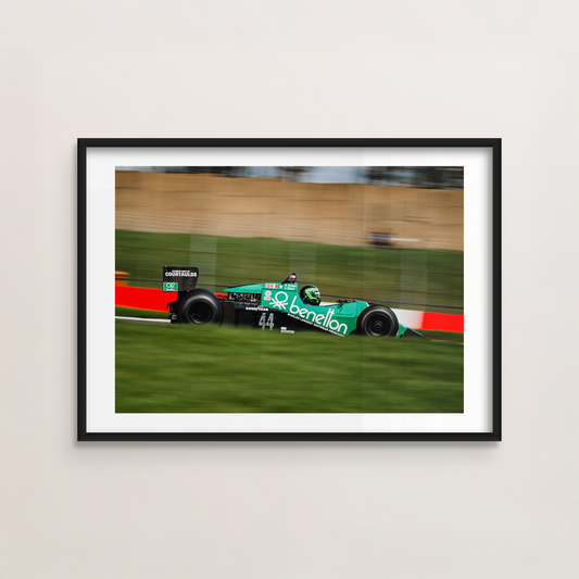 Benetton F1 Car at Donington Park
