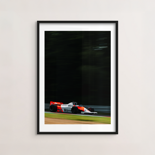 No 77 McLaren MP4/1 at Brands Hatch