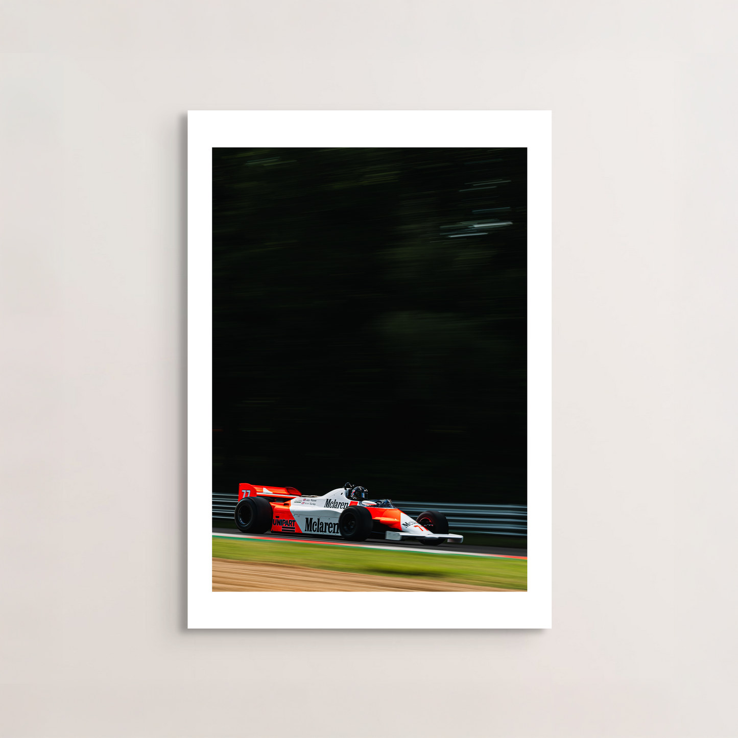 No 77 McLaren MP4/1 at Brands Hatch