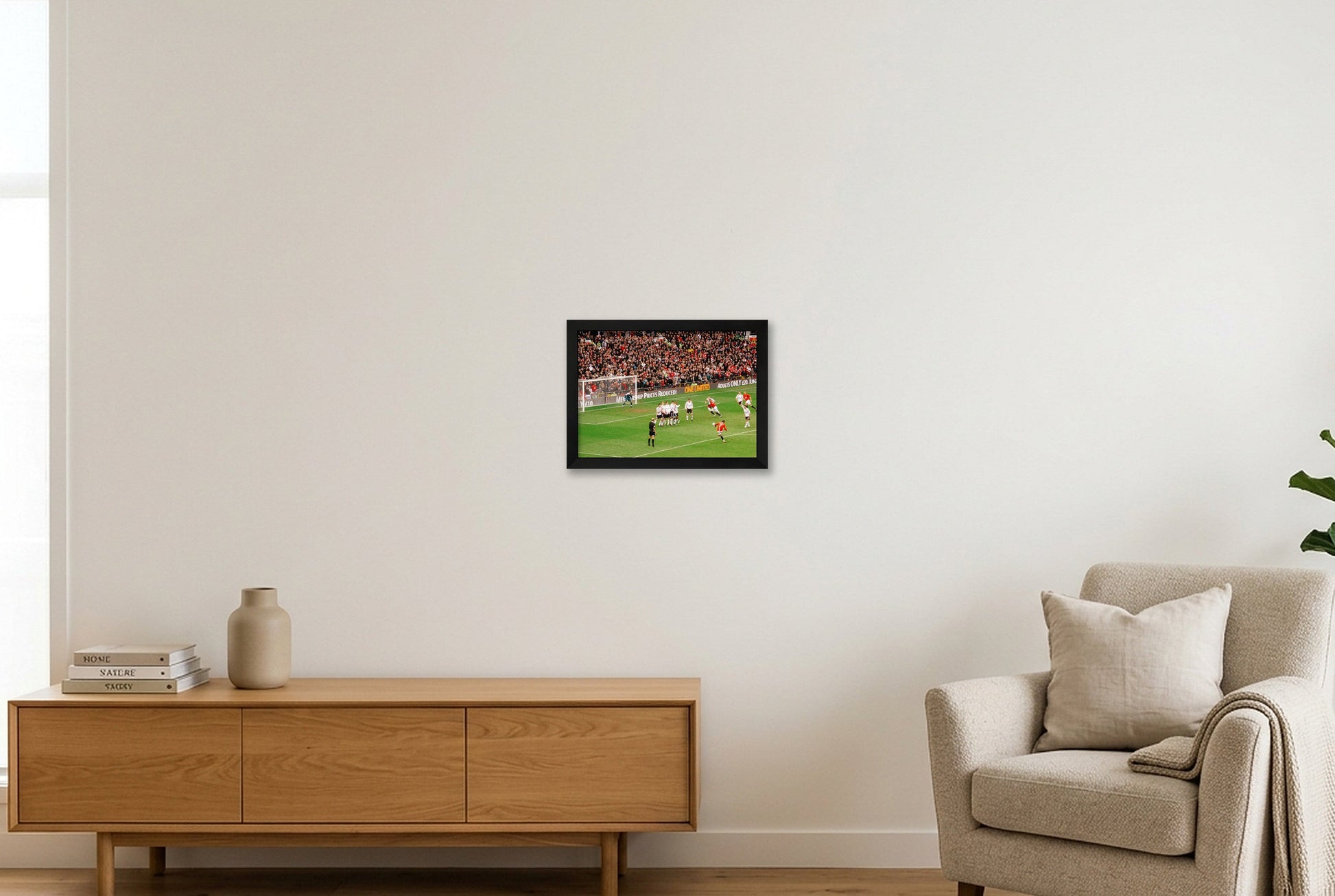 CR7 Free Kick — A4 (30×21cm, 12×8") Black Frame