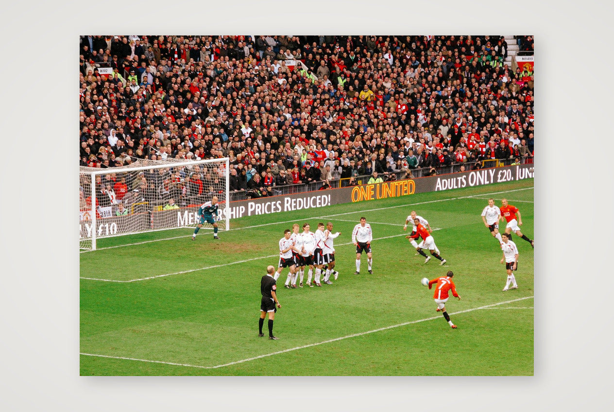 CR7 Free Kick — 40×30cm, 16×12" Print only