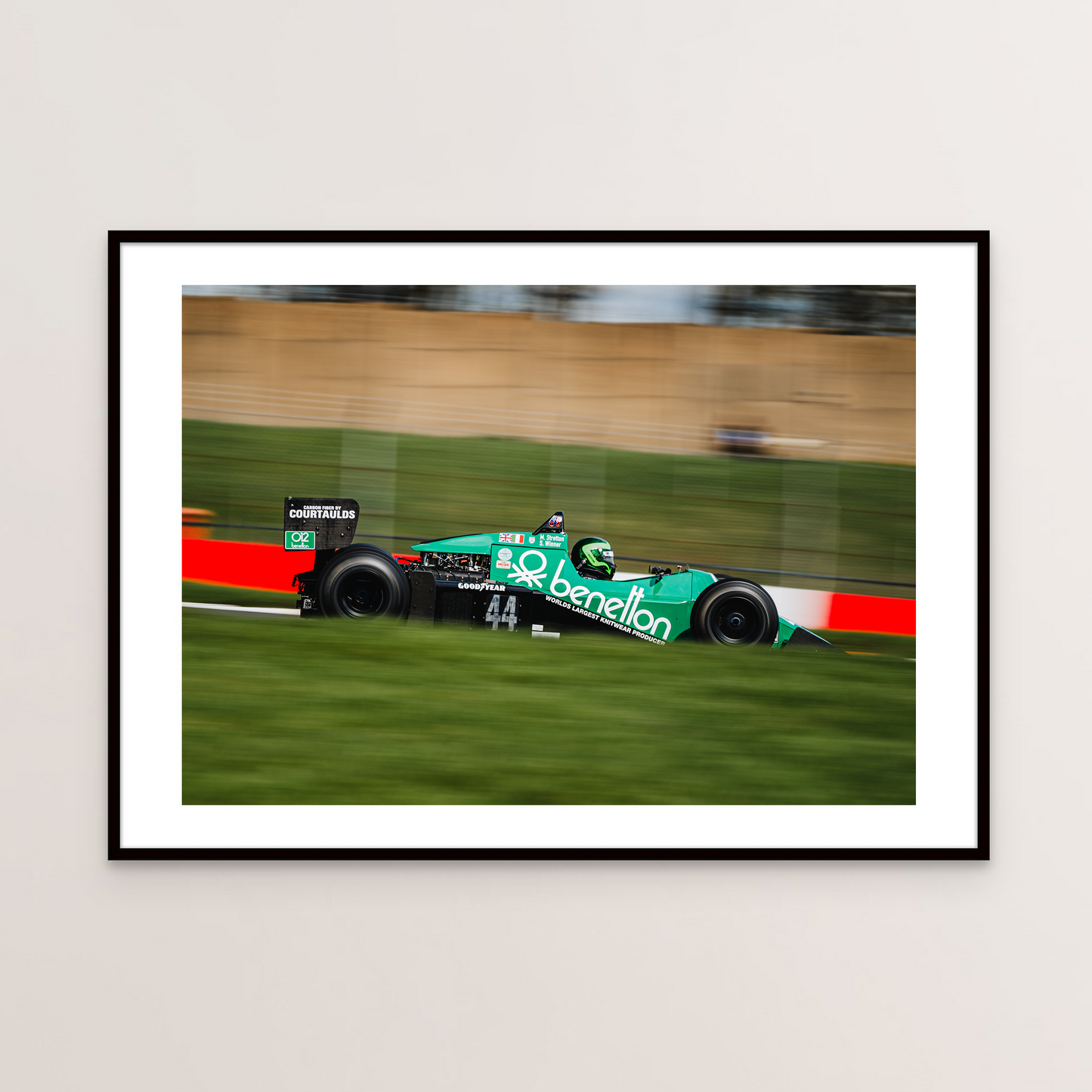 Benetton F1 Car at Donington Park