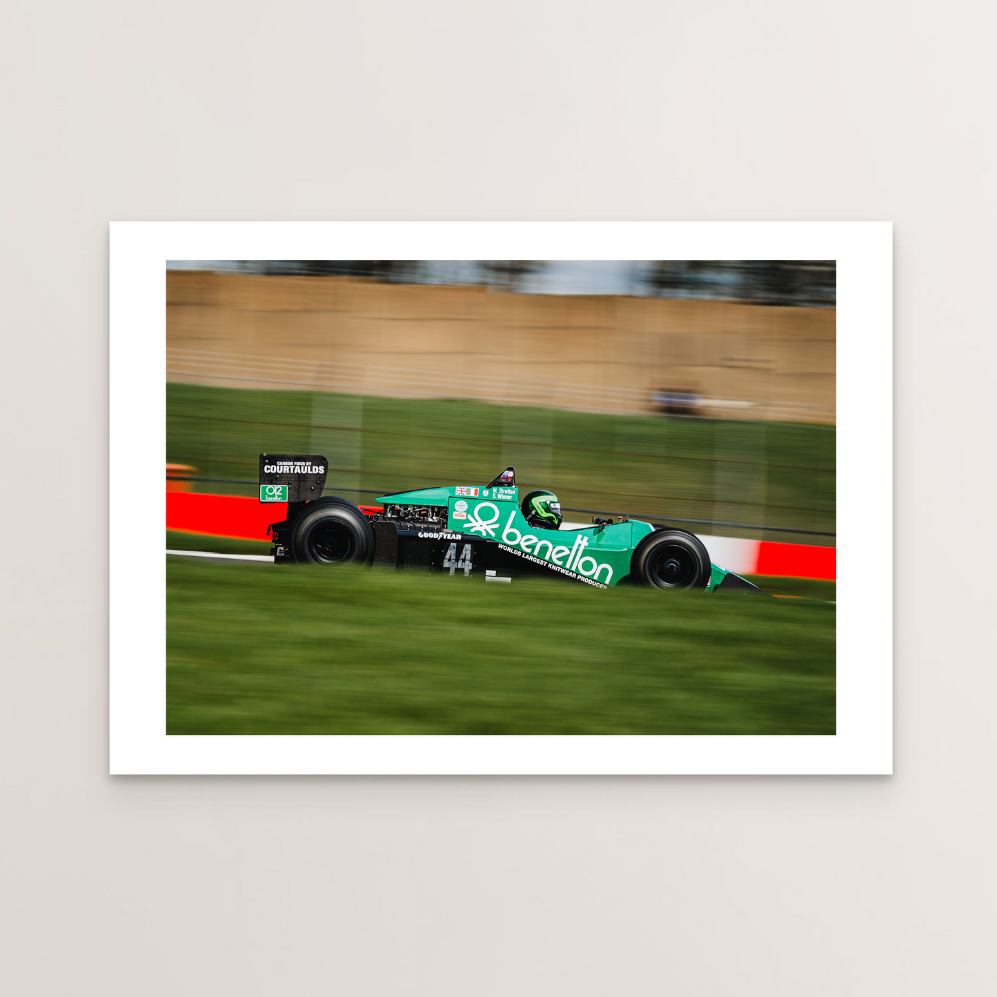 Benetton F1 Car at Donington Park