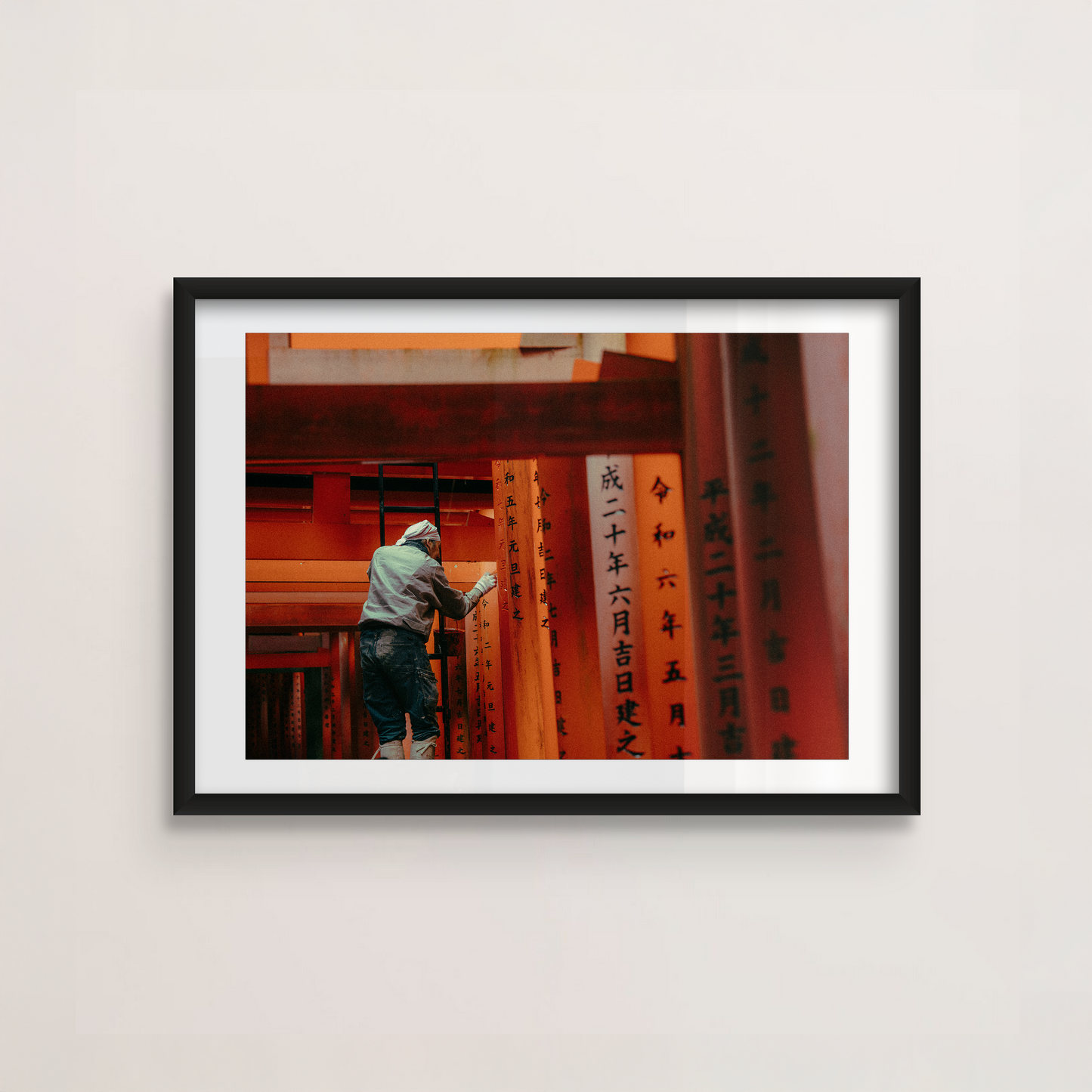 Painter At Fushimi Inari