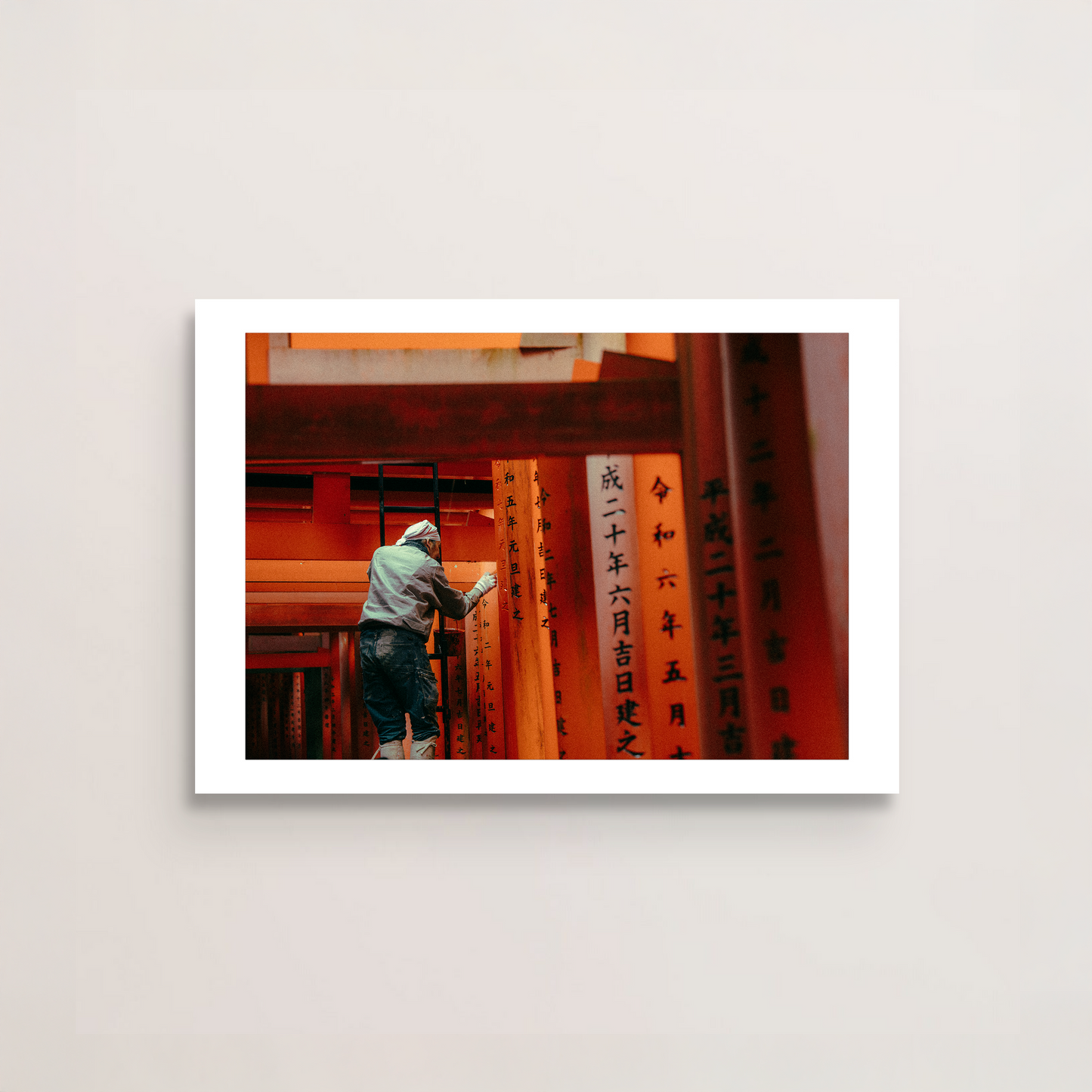 Painter At Fushimi Inari