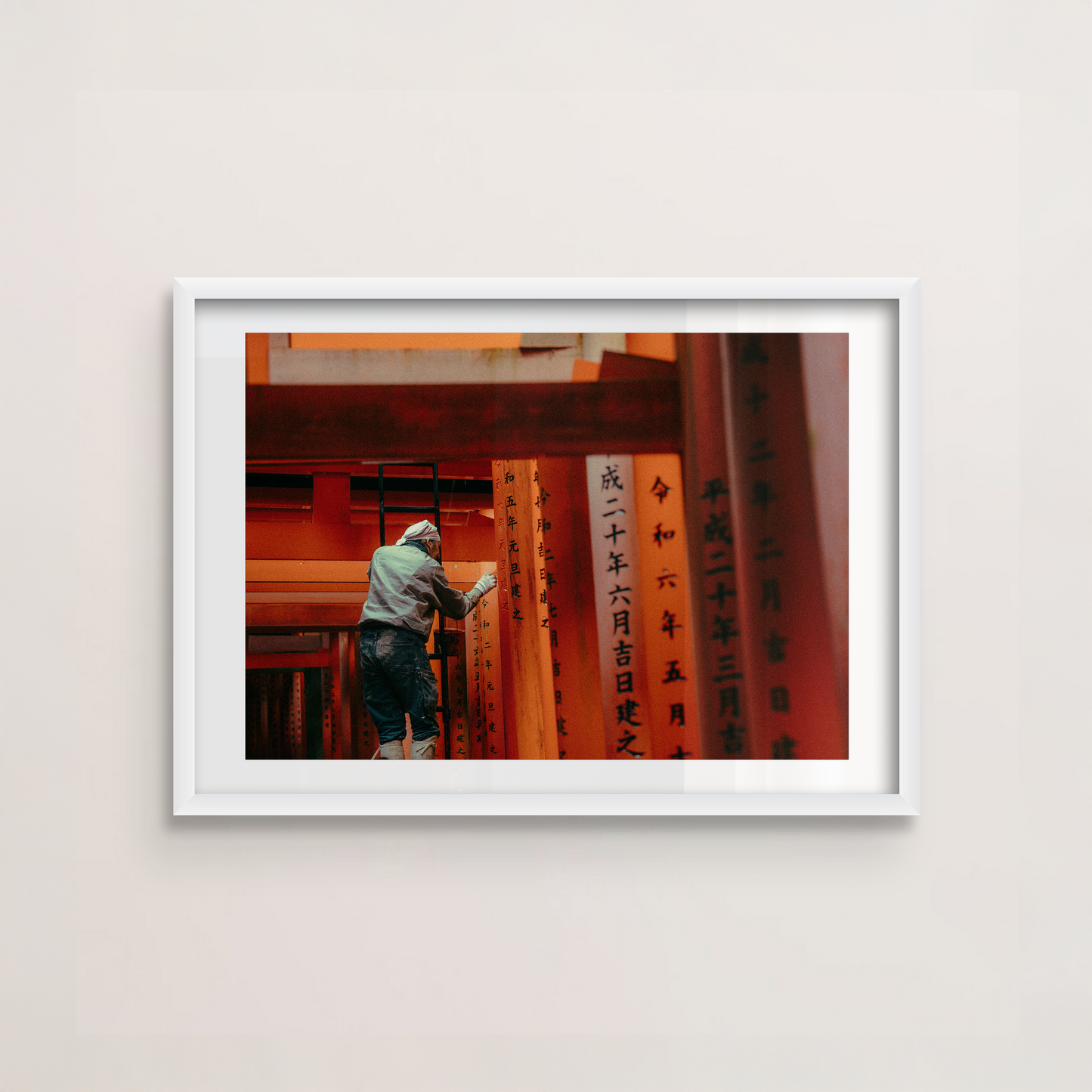 Painter At Fushimi Inari