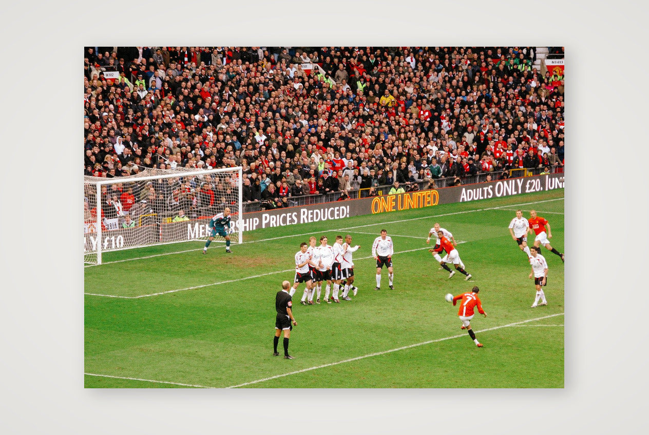 CR7 Free Kick — 59×42cm, 23×17" Print only